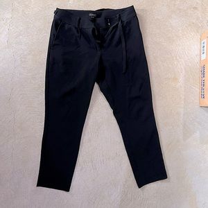 Loft Black Tie Dress Pants